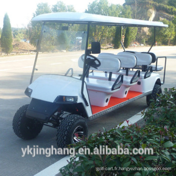 Voiture de tourisme 8passenger essence / chariot de golf avec deux retour vers les sièges